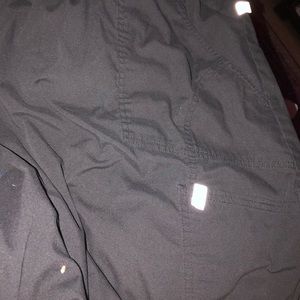 Womens Cargo Scrubs size 5x Black